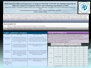 MultiSemester Effort and Experience to Integrate NSFIEEETCPP PDC