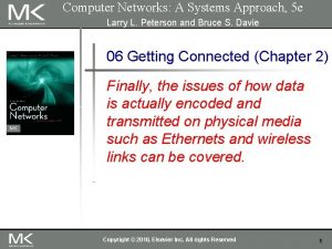 Computer Networks A Systems Approach 5 e Larry