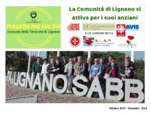 Ottobre 2019 Dicembre 2019 Liniziativa L Amministrazione comunale