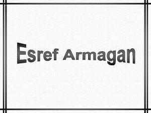 Esref Armagan um pintor cego nascido em Istambul