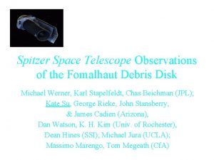 Spitzer Space Telescope Observations of the Fomalhaut Debris