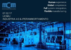 07 02 17 UCIMU INDUSTRIA 4 0 IPERAMMORTAMENTO