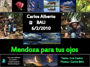 Carlos Alberto BAU 622010 En sa mmoire Mendoza