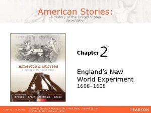 American Stories A History of the United States