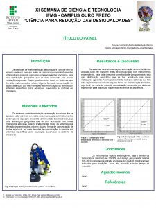 XI SEMANA DE CINCIA E TECNOLOGIA IFMG CAMPUS