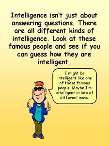 Intelligence isnt just about answering questions There all