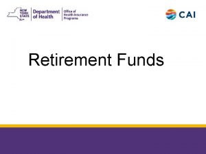 Retirement Funds 6162018 2 Retirement Funds q Retirement