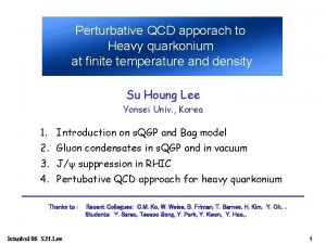 Perturbative QCD apporach to Heavy quarkonium at finite