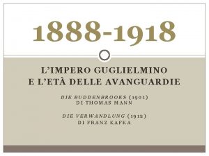 1888 1918 LIMPERO GUGLIELMINO E LET DELLE AVANGUARDIE