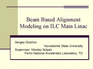Beam Based Alignment Modeling on ILC Main Linac