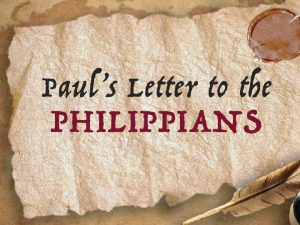 1 Why he is thankful for the Philippian