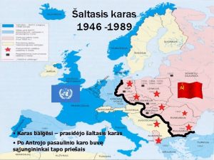 altasis karas 1946 1989 Karas baigsi prasidjo altasis