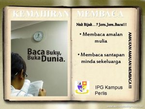 KEMAHIRAN MEMBACA Nak Bijak Jom Baca Membaca santapan