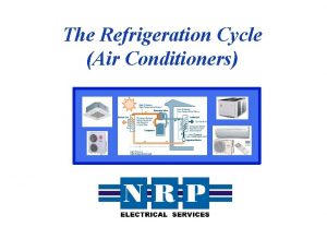 The Refrigeration Cycle Air Conditioners Contact Details NRP