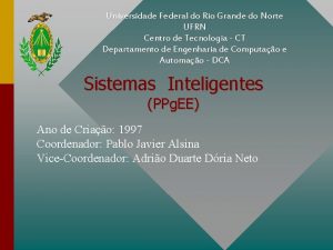 Universidade Federal do Rio Grande do Norte UFRN