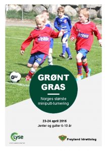 GRNT GRAS Norges strste miniputtturnering 23 24 april
