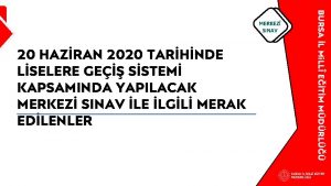 20 HAZRAN 2020 TARHNDE LSELERE GE SSTEM KAPSAMINDA