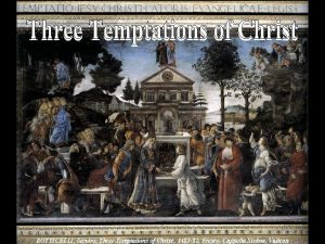 BOTTICELLI Sandro Three Temptations of Christ 1481 82