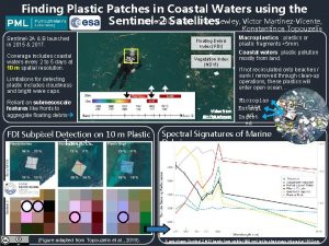 Finding Plastic Patches in Coastal Waters using the