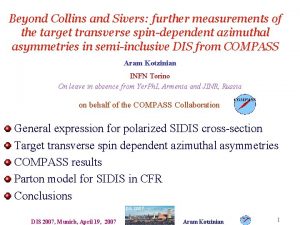 Beyond Collins and Sivers further measurements of the