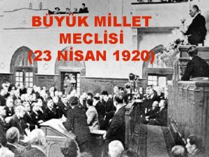 BYK MLLET MECLS 23 NSAN 1920 tilaf devletleri