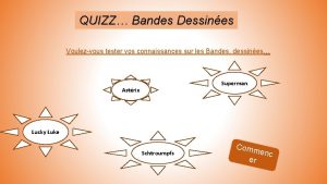 QUIZZ Bandes Dessines Voulezvous tester vos connaissances sur