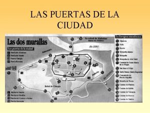 LAS PUERTAS DE LA CIUDAD LAS PUERTAS ROMANAS