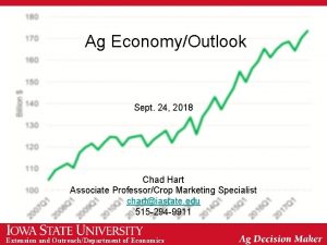 Ag EconomyOutlook Sept 24 2018 Chad Hart Associate