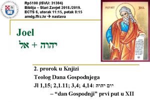 Rp 5100 ISVU 31384 Biblija Stari Zavjet 2018