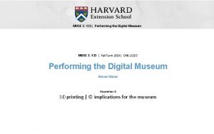 MUSE E133 Performing the Digital Museum MUSE E133