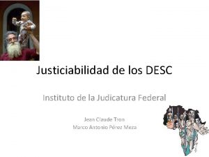 Justiciabilidad de los DESC Instituto de la Judicatura
