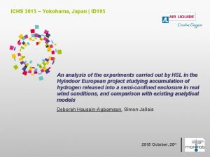 ICHS 2015 Yokohama Japan ID 195 An analysis