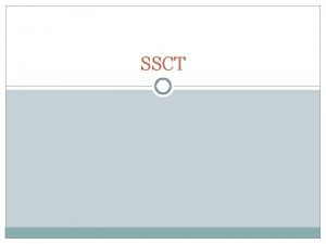 SSCT Dasar Pemikiran Sentence Completion Test Termasuk dalam