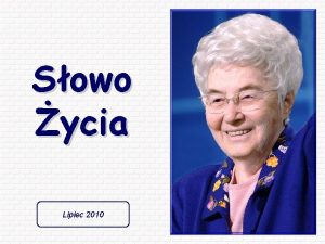 Sowo ycia Lipiec 2010 Podobne jest krlestwo niebieskie