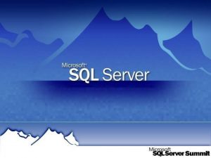 Introducing Microsoft SQL Server 2000 Reporting Services Brian