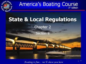 Americas Boating Course 3 Edition rd State Local