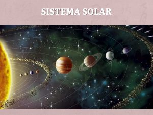 Introduccion del sistema solar
