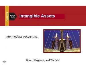 12 Intangible Assets Intermediate Accounting 12 1 Kieso