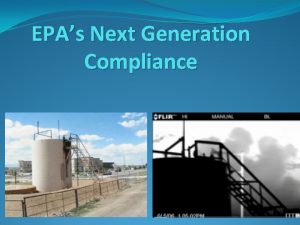 EPAs Next Generation Compliance Next Gen in Air