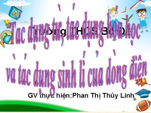 Trng THCS B GV thc hin Phan Th