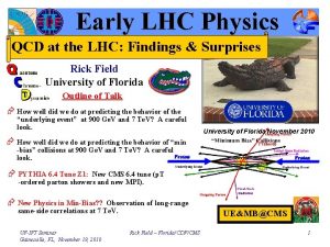Early LHC Physics QCD at the LHC Findings