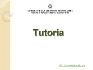 Tutora Ifts 11 tutoriagmail com Tcnicas de estudio