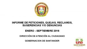 INFORME DE PETICIONES QUEJAS RECLAMOS SUGERENCIAS YO DENUNCIAS