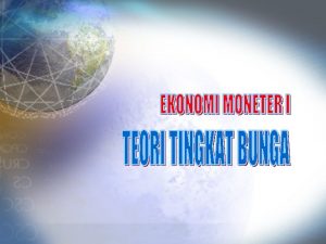 Pengertian Dasar Bunga harga dari penggunaan uang untuk