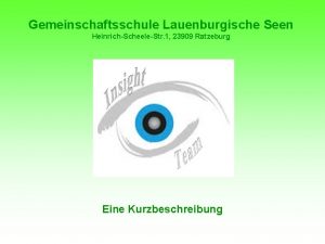 Gemeinschaftsschule lauenburgische seen