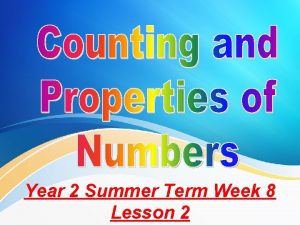 Year 2 Summer Term Week 8 Lesson 2