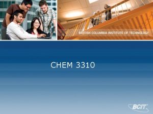 CHEM 3310 What is physical chemistry Application of