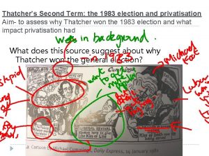 Thatchers Second Term the 1983 election and privatisation