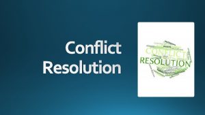 Watch mastering conflict management and resolution at work