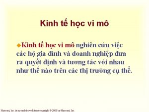 Kinh t hc vi m u Kinh t